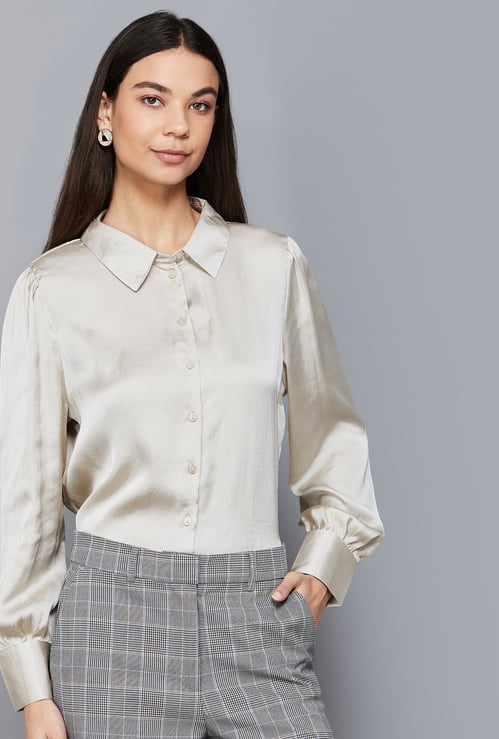 VERO MODA Solid Shirt