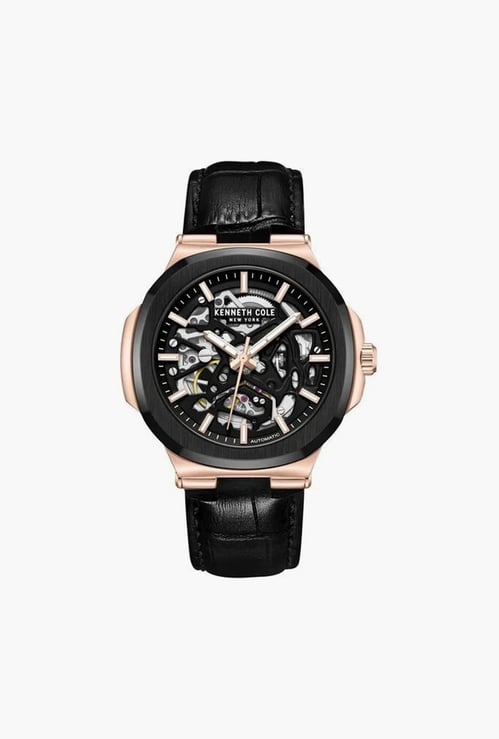 KENNETH COLE Skeleton Automatic Watch - NTKCWGX0064402MN
