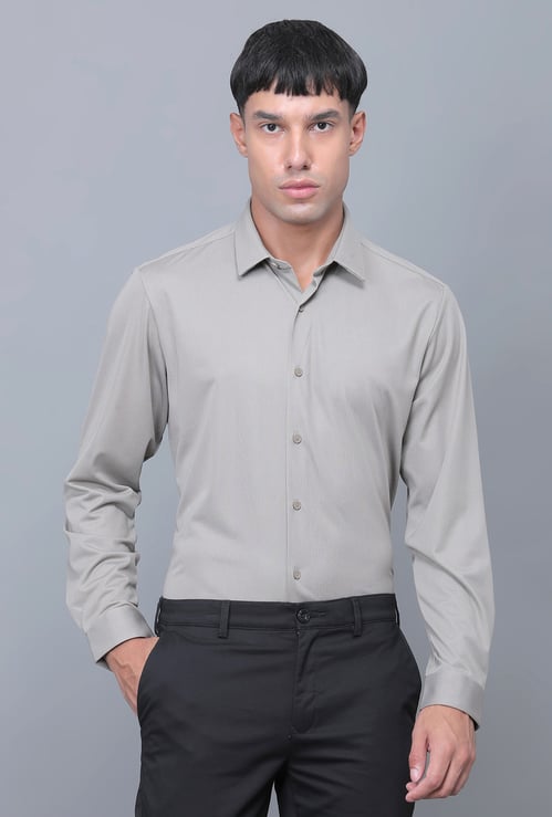 LOUIS PHILIPPE Solid Super Slim Formal Shirt