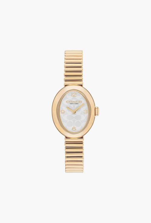 COACH Sammy Mini Stainless Steel Analog Watch - 14504573