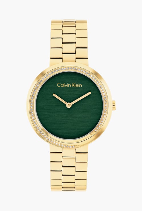 CALVIN KLEIN Twisted Bezel Analog Watch - 25100167