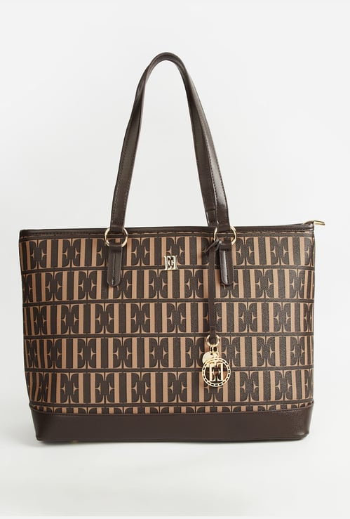ELLE Printed Shoulder Bag