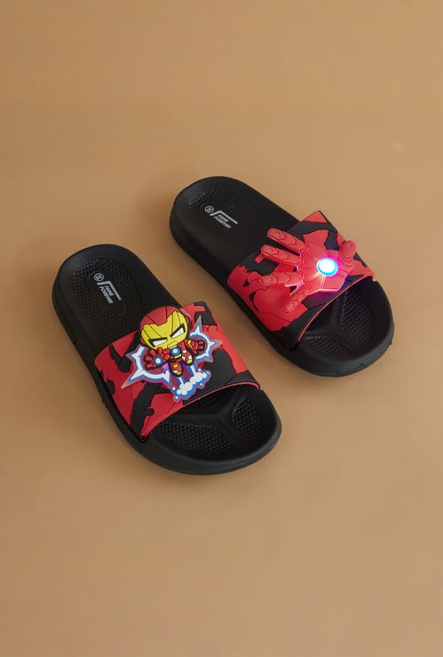 FAME FOREVER Boys Iron Man Sliders
