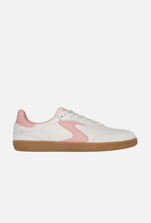 SKECHERS Colourblocked Lace-Up Sneakers