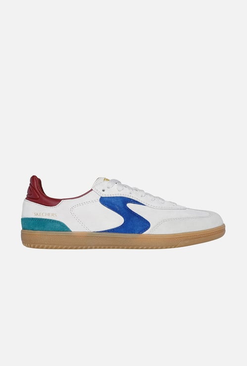 SKECHERS Colourblocked Lace-Up Sneakers