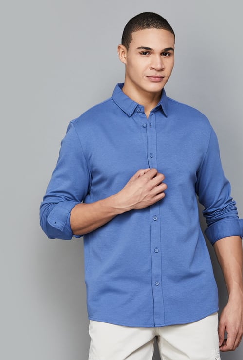 CELIO Solid Regular Shirt