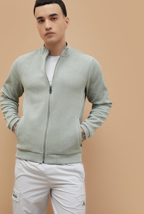 KAPPA Knitted Zip Through Sweatshirt