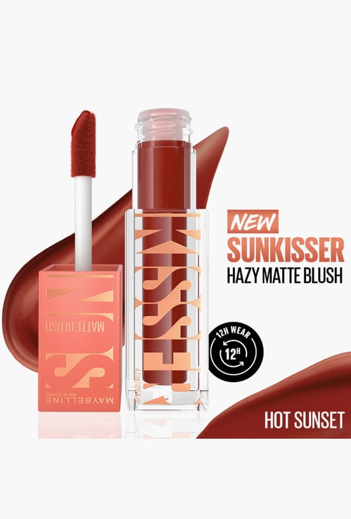 MAYBELLINE NEW YORK Sunkisser Hazy Matte Blush - Hot Sunset - 4.7ml