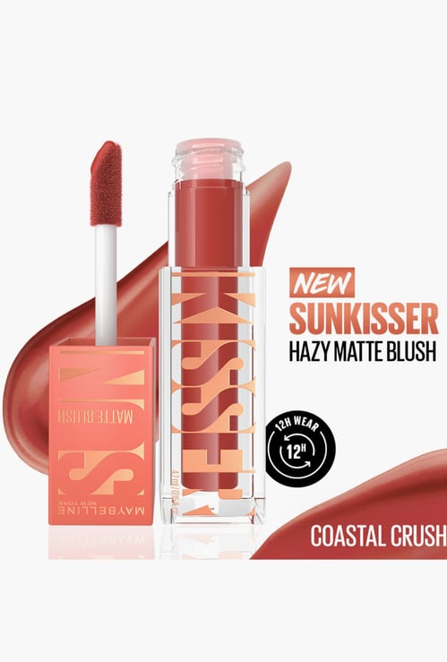 MAYBELLINE NEW YORK Sunkisser Hazy Matte Blush - Coastal Crush - 4.7ml