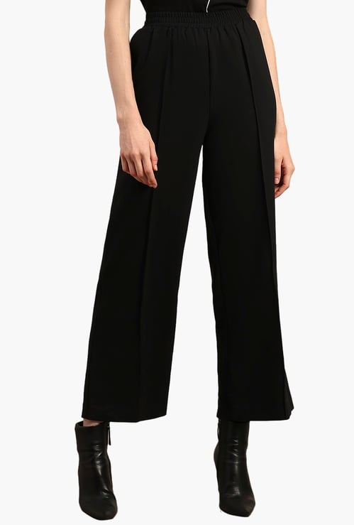 VERO MODA Pintuck Wide-Leg Trousers