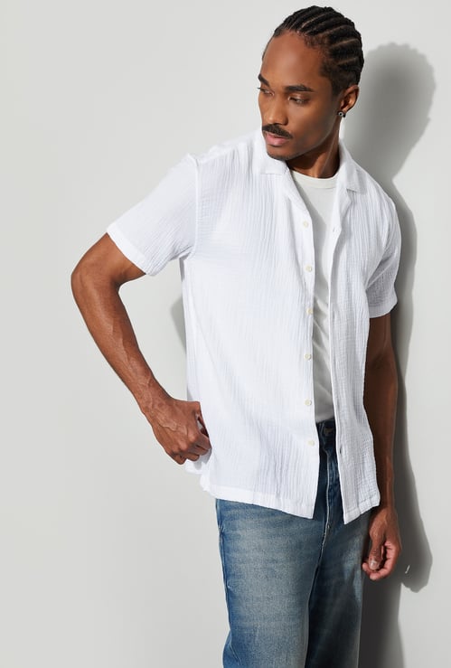 CODE UNWIND Printed Regular Fit Shirt