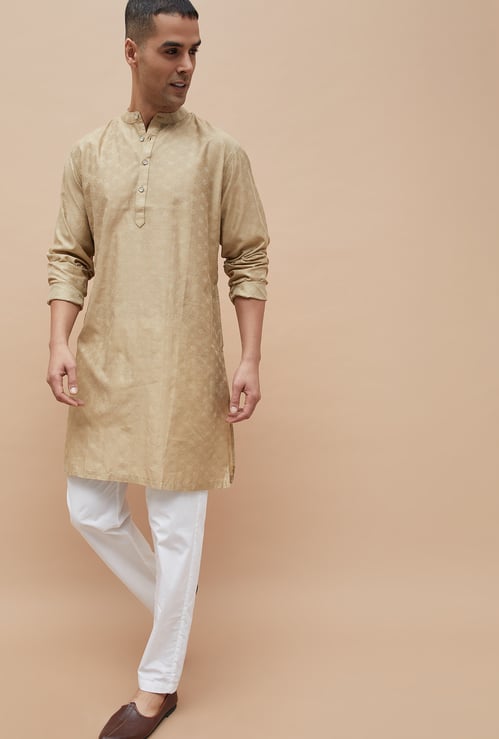 MELANGE Ethnic Motif Straight Kurta