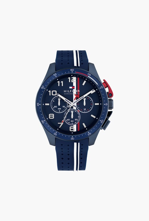 TOMMY HILFIGER Silicone Strap Chronograph Watch - TH1792169W