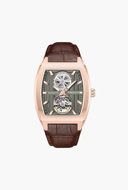 KENNETH COLE Skeleton Dial Automatic Watch - NTKCWGX0058803MNW