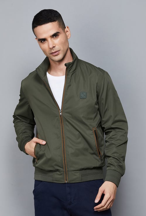 UNITED COLORS OF BENETTON Solid Bomber Jacket
