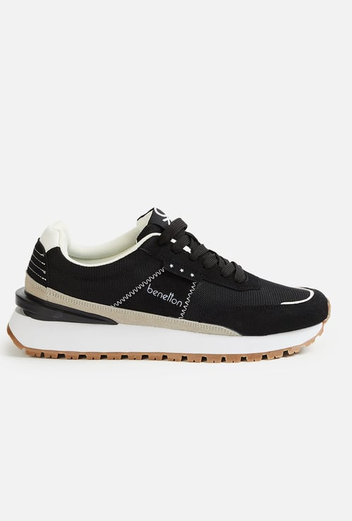 UNITED COLORS OF BENETTON Mesh Sneakers