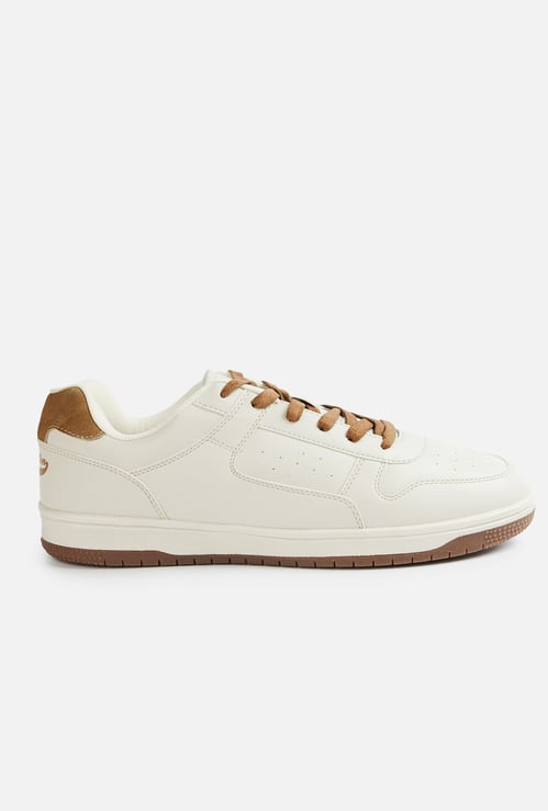 UNITED COLORS OF BENETTON Perforated Lace-Up Shoes