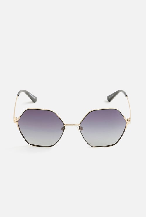 OPIUM Polarized Round Sunglasses - OP-10304-C02-55