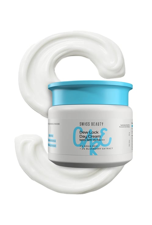 SWISS BEAUTY Dew Lock Day Cream with SPF15 - 50g