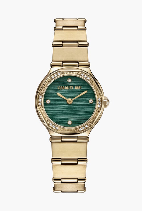 CERRUTI 1881 Embellished Analog Watch - CECIWLG0060502