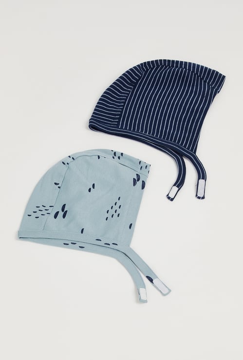 FS MINI KLUB Boys Assorted Bonnet - Pack of 2