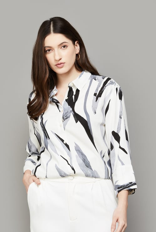 AND Abstract Print Shirt