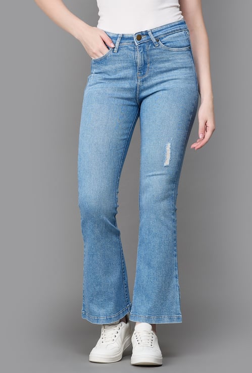 XPOSE Washed Bootcut Jeans