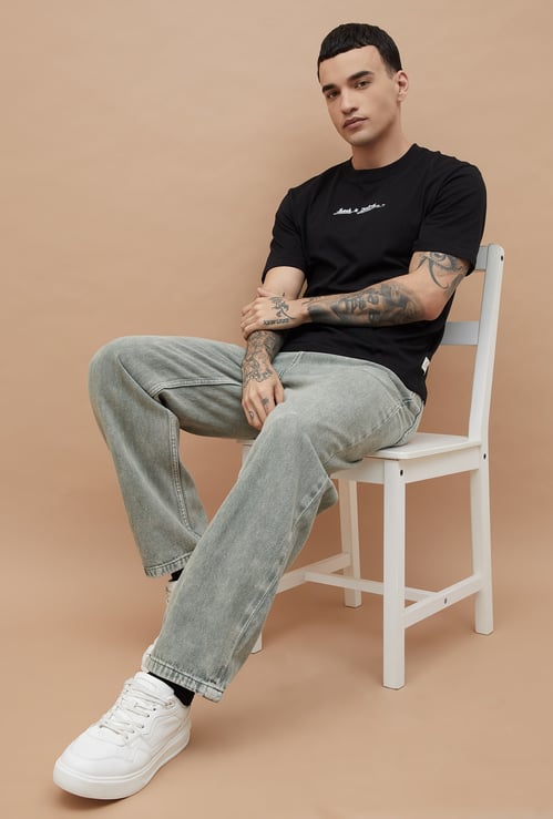 FORCA Solid Loose Fit Jeans