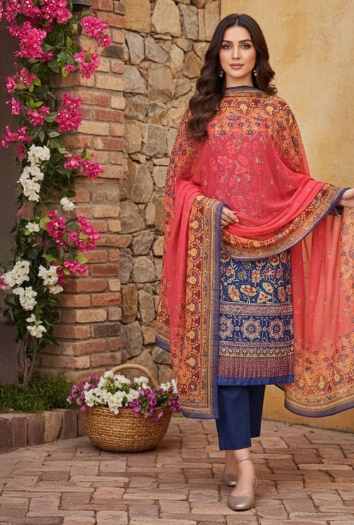 AURELIA Printed Dupatta