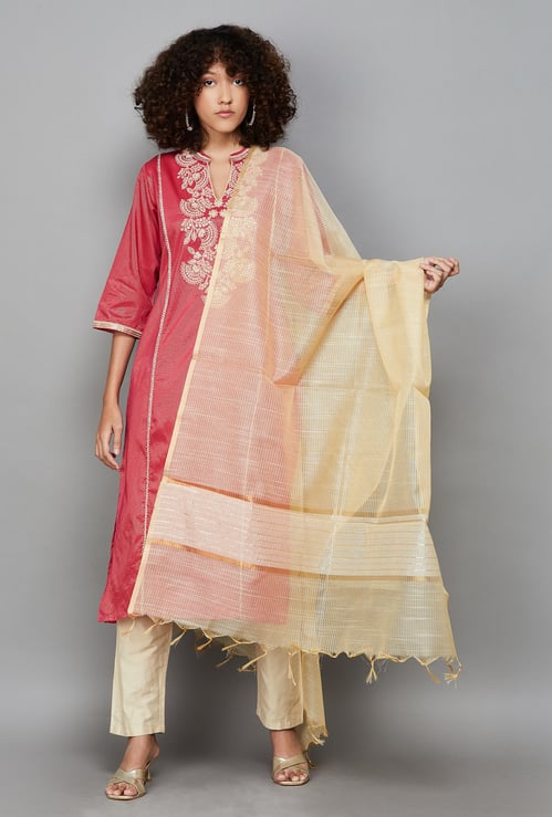 AURELIA Woven Design Dupatta