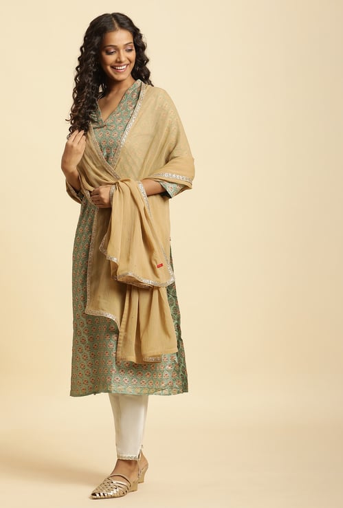 W Sequin Embellished Dupatta
