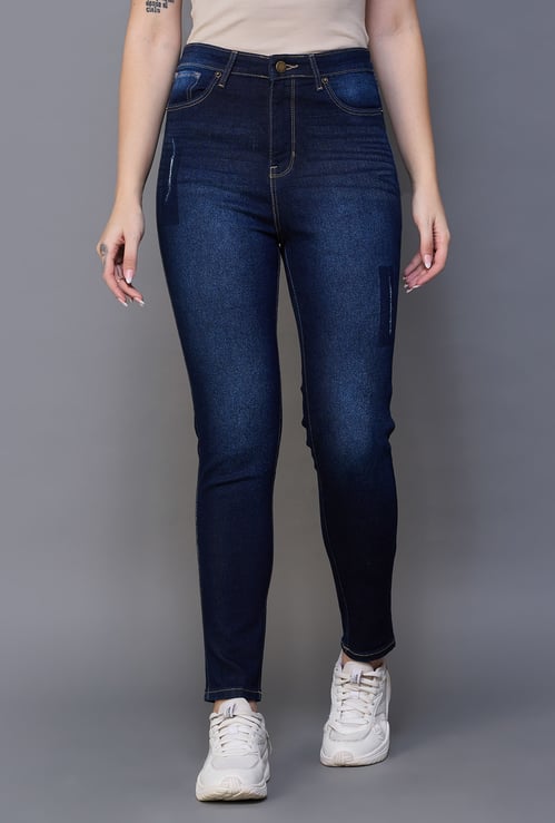 XPOSE Washed Slim Fit Jeans