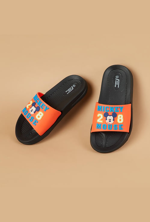 FAME FOREVER Boys Mickey Mouse Sliders