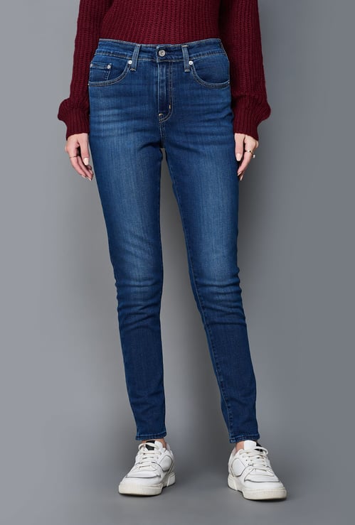LEVI'S Stonewashed Skinny Fit Jeans