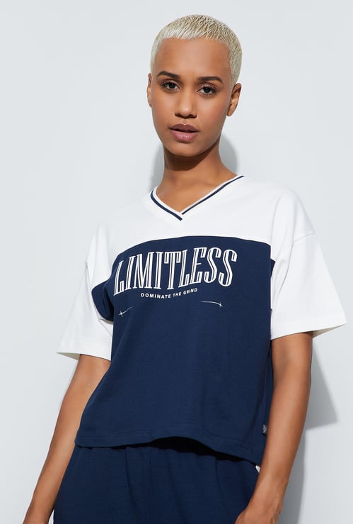 KAPPA Colourblocked T-shirt