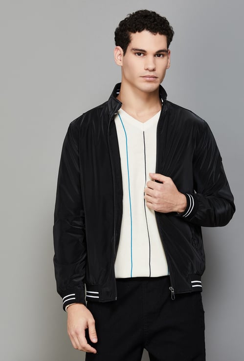 LP SPORT Solid Bomber Jacket