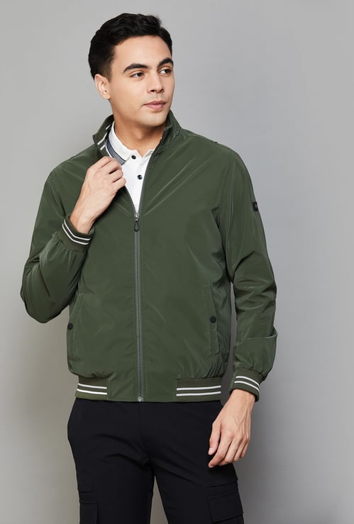 LP SPORT Solid Bomber Jacket