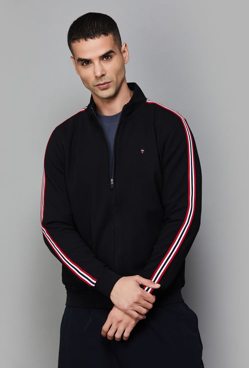 LP SPORT Textured Zip-Through Sweatshirt