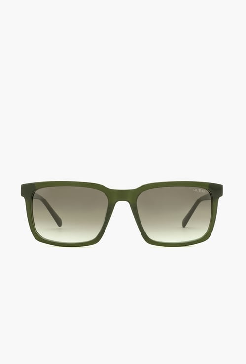 GUESS Polarized Rectangle Sunglasses - GUS003245496PSG