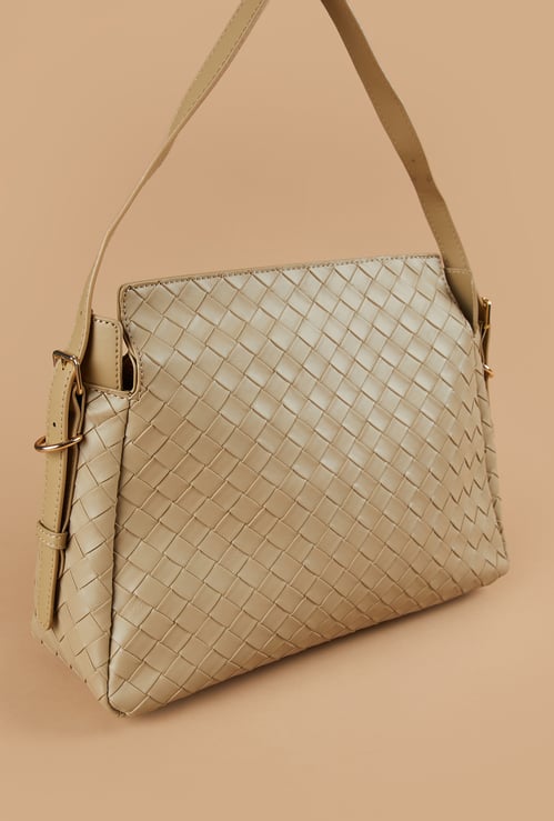GINGER Textured Shoulder Bag