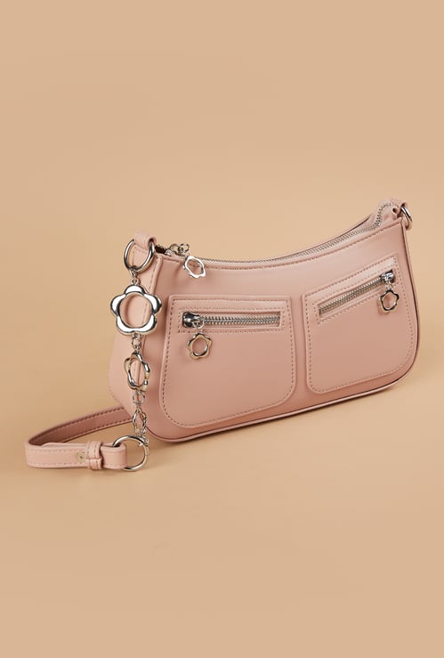 GINGER Solid Shoulder Bag
