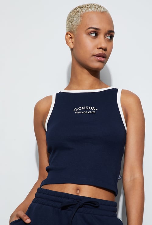 KAPPA Typographic Sports Tank Top