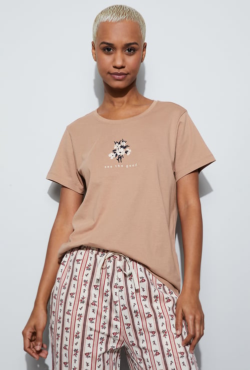 GINGER Printed Lounge T-shirt
