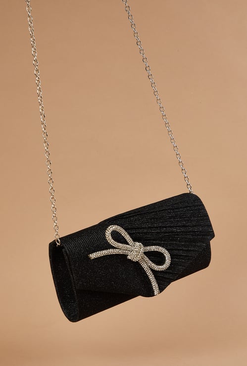 CODE Embellished Envelope Clutch