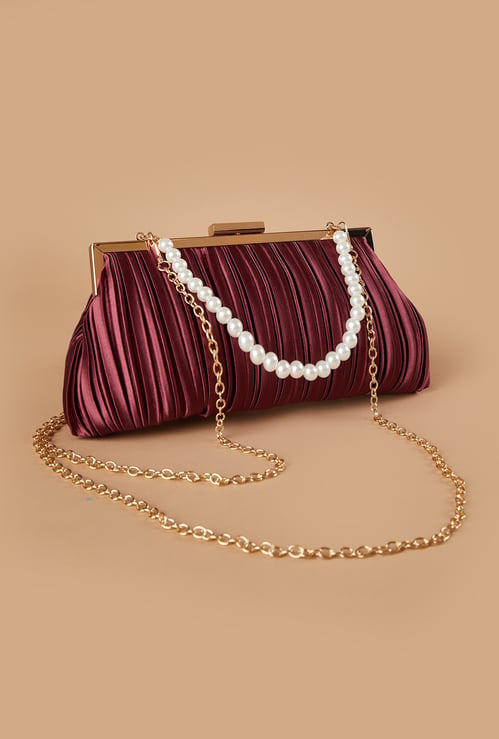 CODE Pleated Clutch