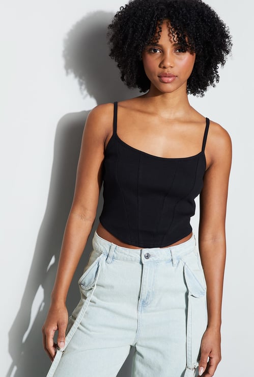 GINGER Knitted Crop Top