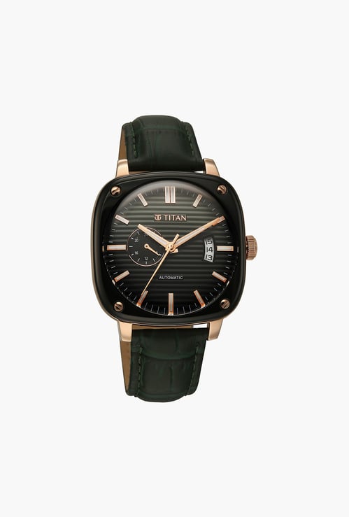 TITAN Gauto Vintage Concealed Automatic Watch - 90225KL01
