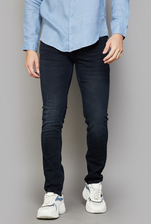 SPYKAR Washed Skinny Fit Jeans