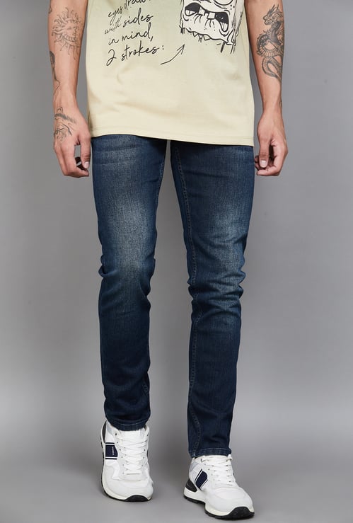 SPYKAR Washed Skinny Jeans