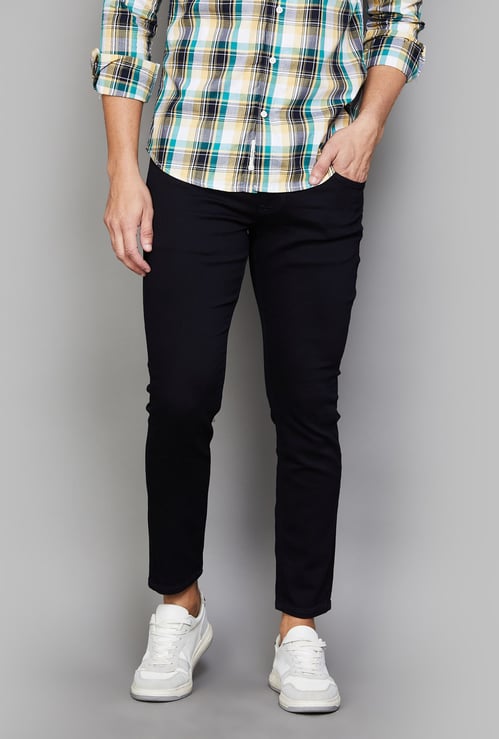 SPYKAR Solid Slim Tapered Jeans